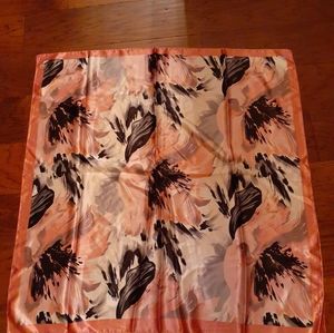 GORGEOUS Zhenqing Polyster 35" Square Abstract Pink Women Scarf